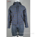 100%polyester woven winter jacket with hood